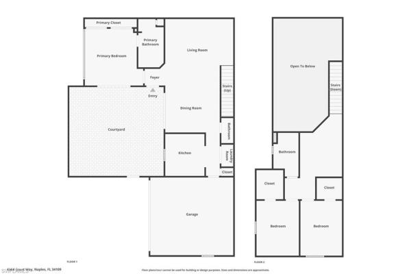 The Courtyards At Quail Woods, 4564 Court Way #16A, Naples, Florida 34109, image 1
