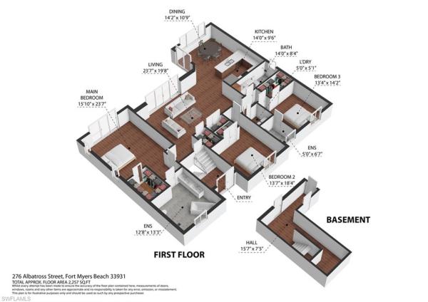 Fairview Isles, 276 Albatross St, Fort Myers Beach, Florida 33931, image 1