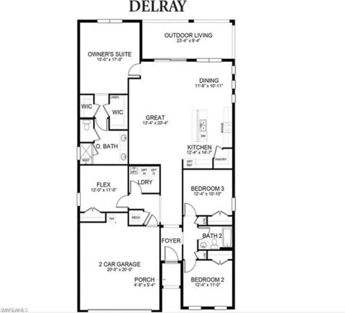 Lindsford, 3204 Royal Gardens Ave, Fort Myers, Florida 33916, image 1