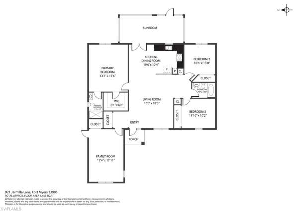 Campbell Acres, 921 Jarmilla Ln, Fort Myers, Florida 33905, image 1