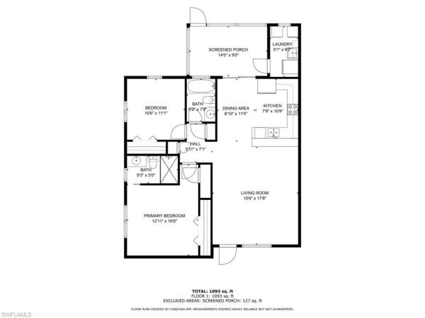 Cocohatchee Villas At Palm River Estates, 628 Palm View Dr #2, Naples, Florida 34110, image 1