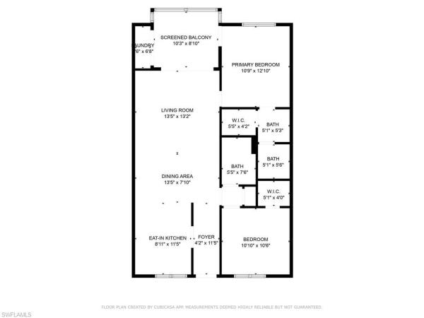 Timberline Village, 13110 White Marsh Ln #201, Fort Myers, Florida 33912, image 1