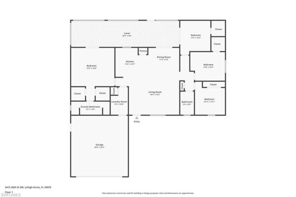Lehigh Acres Residential, 3415 SW 26th St, Lehigh Acres, Florida 33971, image 1