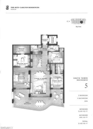 The Ritz-Carlton Residences Estero Bay, 5000 Coconut Rd #705-N, Bonita Springs, Florida 34134, image 1