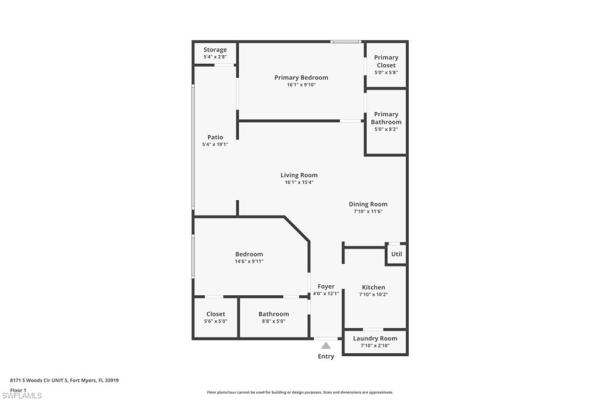 Summerlin Woods, 8171 Woods Cir #5, Fort Myers, Florida 33919, image 1