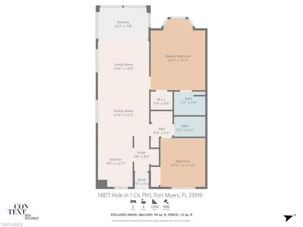 Augusta, 14871 Hole In 1st Cir #PH1, Fort Myers, Florida 33919, image 1