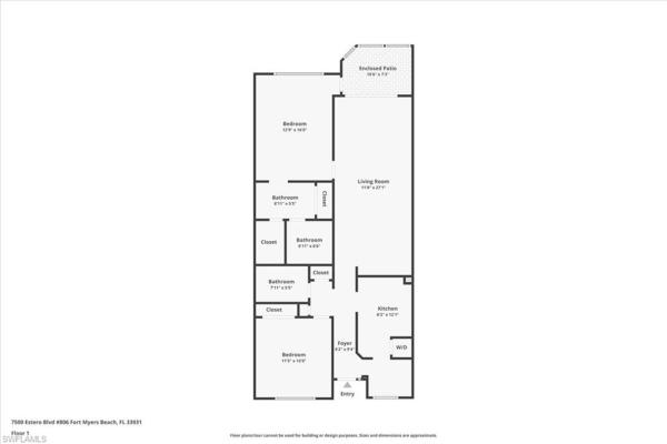 Riviera Club, 7500 Estero Blvd #806, Fort Myers Beach, Florida 33931, image 1