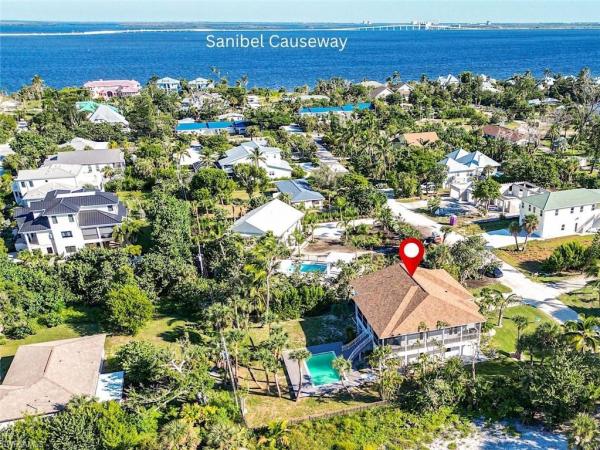 Metes & Bounds, 1129 Seagrape Ln, Sanibel, Florida 33957, image 1