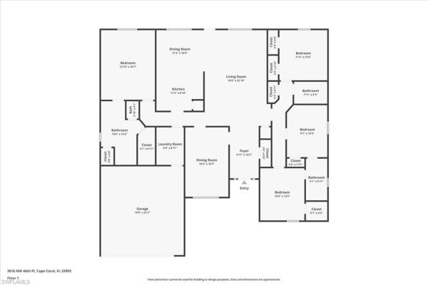Cape Coral Residential, 3016 46th Pl, Cape Coral, Florida 33993, image 1