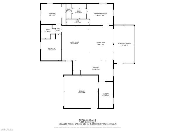 Palm River Estates, 155 Flame Vine Dr, Naples, Florida 34110, image 1