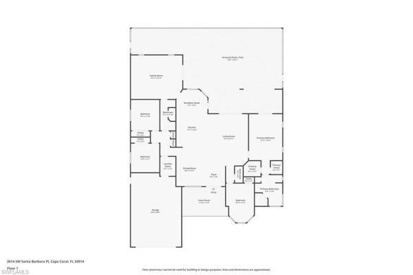 Cape Coral Residential, 2614 Santa Barbara Pl, Cape Coral, Florida 33914, image 2