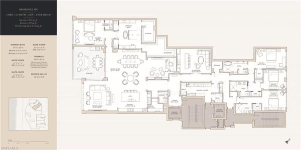 Rosewood Residences Naples, 1611 N Gulf Shore Blvd #206, Naples, Florida 34102, image 2