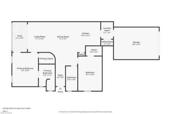 Tuscany Villas, 4910 17th Pl #4B, Cape Coral, Florida 33914, image 3