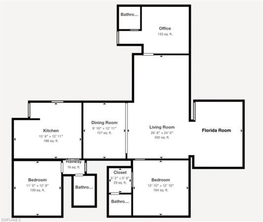 Myerlee Park Homes, 1527 Edgewater Cir, Fort Myers, Florida 33919, image 1