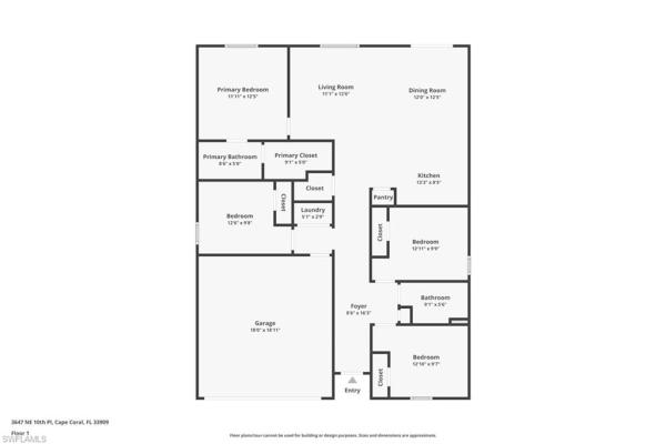 3647 10th Pl, Cape Coral, Florida 33909, image 1