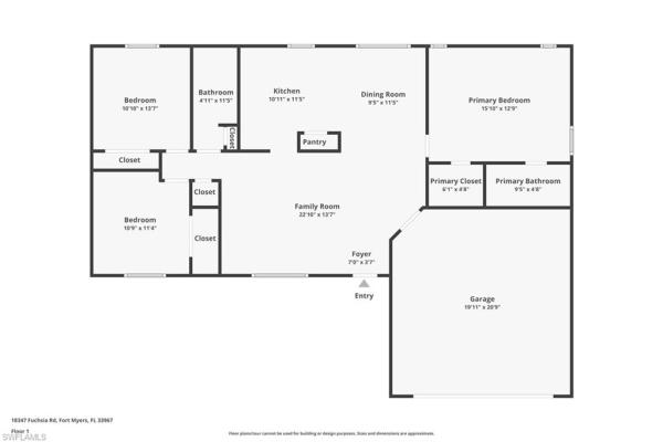 San Carlos Park, 18347 Fuchsia Rd, Fort Myers, Florida 33967, image 1