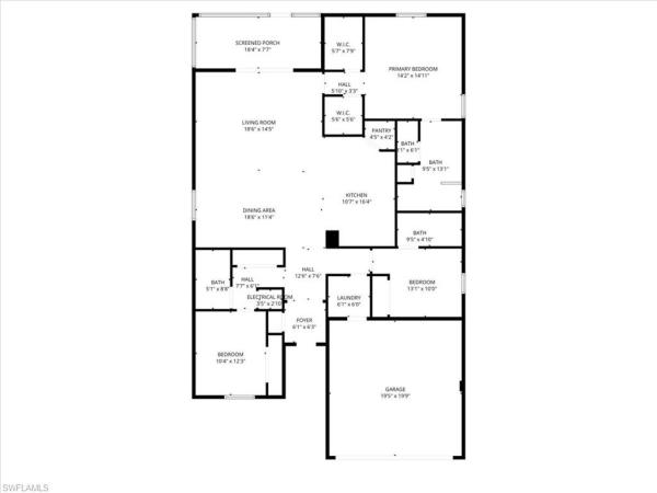 Country Club, 3296 Weston Manor Dr, Alva, Florida 33920, image 1