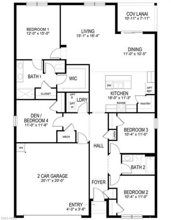 1032 Champion Ave, Lehigh Acres, Florida 33971, image 1