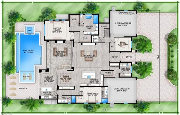 The Moorings, 809 Wedge Dr, Naples, Florida 34103, image 2