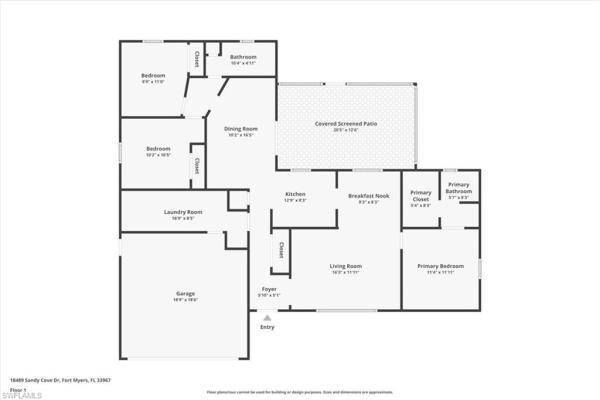 18489 Sandy Cove Dr, Fort Myers, Florida 33967, image 1
