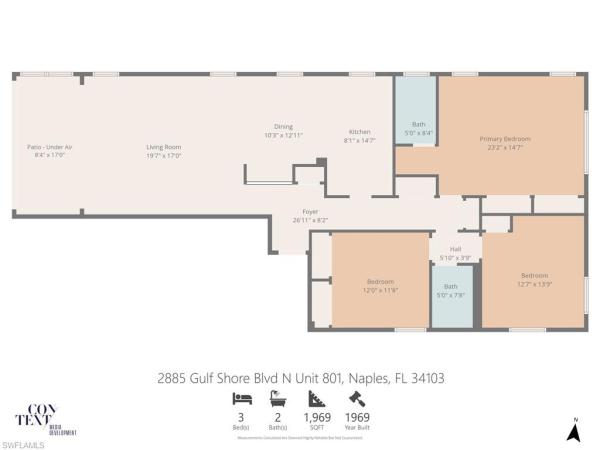 Jamaica Towers, 2885 N Gulf Shore Blvd #801, Naples, Florida 34103, image 1