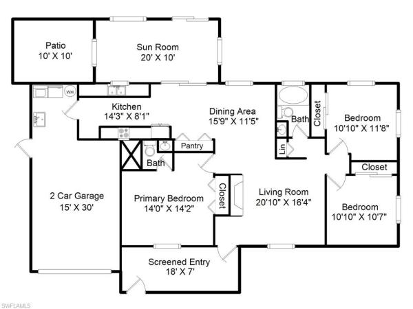 San Carlos Park, 7503 Sanibel Blvd, Fort Myers, Florida 33967, image 1