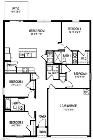 Cape Coral Residential, 496 4th Pl, Cape Coral, Florida 33909, image 1