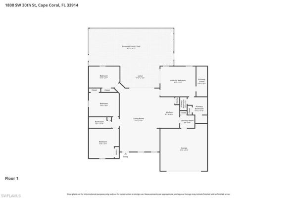 Cape Coral Residential, 1808 30th St, Cape Coral, Florida 33914, image 1