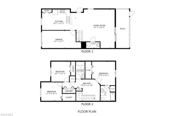 Townhomes Of San Simeon, 3932 Cherrybrook Loop, Fort Myers, Florida 33966, image 1