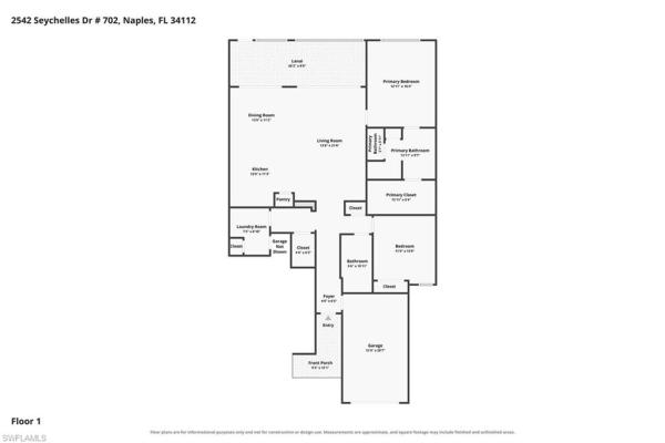 Seychelles, 2542 Seychelles Dr #702, Naples, Florida 34112, image 1