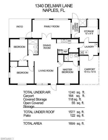 Brookside, 1340 Delmar Ln, Naples, Florida 34104, image 1