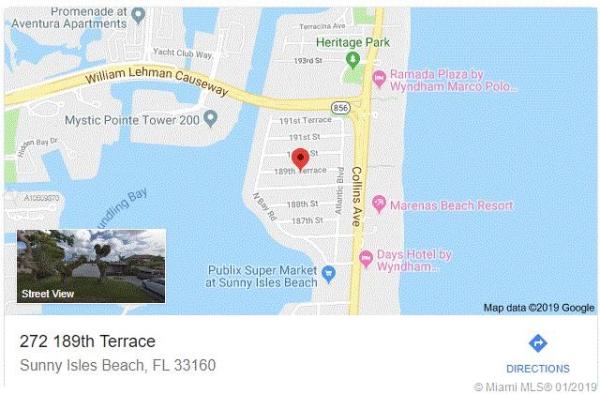 Golden Shores Ocean Boulevard Estates, 272 189th Ter, Sunny Isles Beach, Florida 33160, image 2