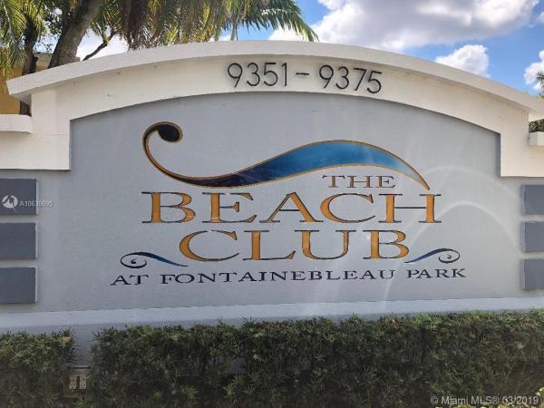 The Beach Club At Fontainebleau Park, 9357 Fontainebleau Blvd #D301, Fountainebleau, Florida 33172, image 2