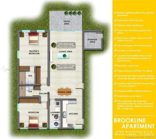 Country Club Of Miami, 6700 Brookline Dr #6700, Country Club, Florida 33015, image 2