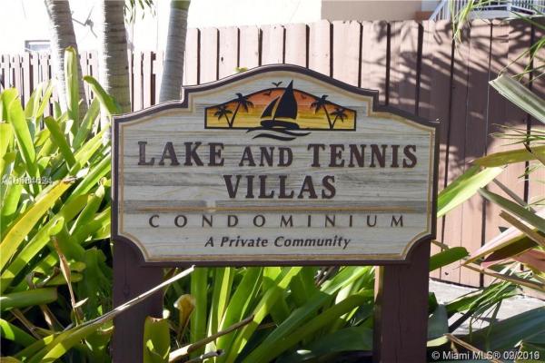Lake & Tennis Villas, 8450 SW 154th Circle Ct #207, Kendall West, Florida 33193, image 2