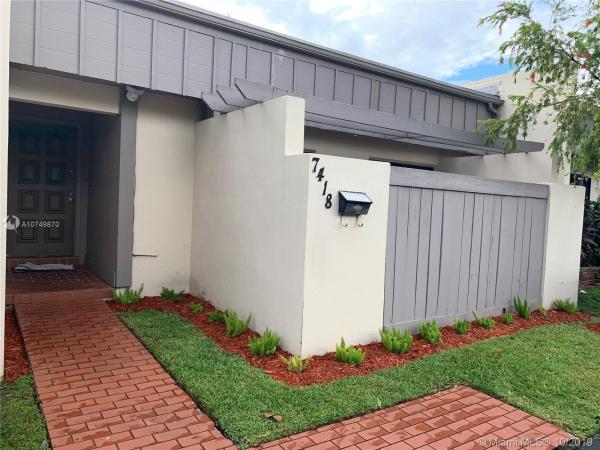 Creekside Villas, 7418 SW 106th Pl #7418, Kendall, Florida 33173, image 2