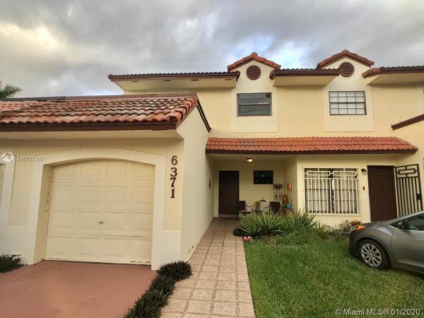 Townhomes Of Country Lake, 6371 NW 190th Ter #6371, Country Club, Florida 33015, image 2