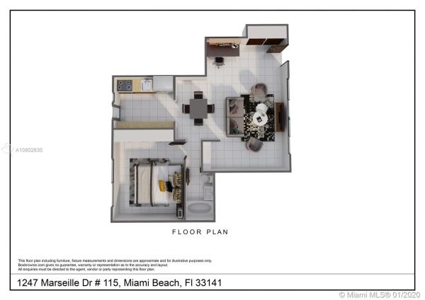 Marseille Deco, 1247 Marseille Dr #115, Miami Beach, Florida 33141, image 2