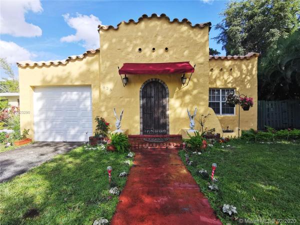 Country Club Estates, 633 De Leon Dr, Miami Springs, Florida 33166, image 2