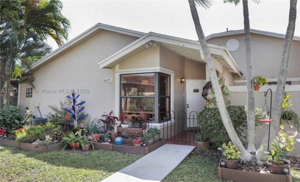 Westwind Lakes Garden Homes, 6697 SW 152nd Pl #44-97, Kendall West, Florida 33193, image 1