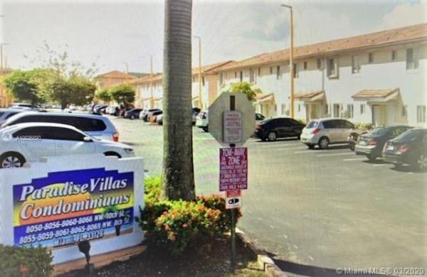Paradise Villas, 8060 NW 10th St #3, Fountainebleau, Florida 33126, image 2