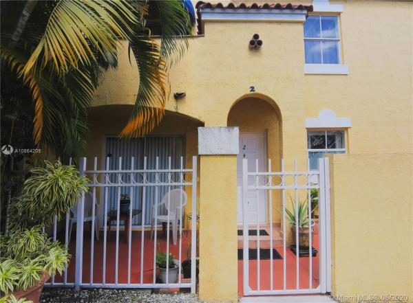 Gables Townhomes, 375 NW 85th Pl #1902, Fountainebleau, Florida 33126, image 2