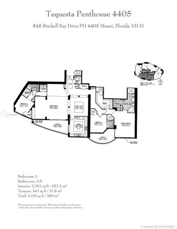 Three Tequesta Point, 848 Brickell Key Dr #LPH4405, Miami, Florida 33131, image 1