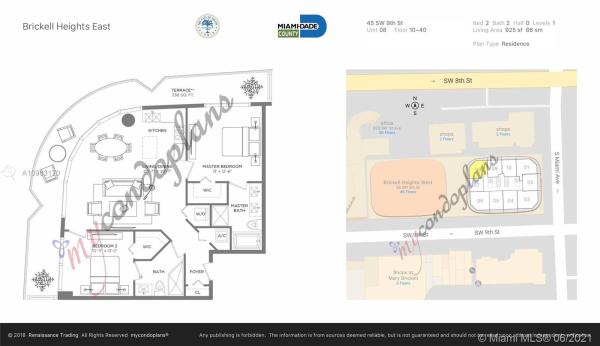 Brickell Heights East, 45 SW 9th St #1908, Miami, Florida 33130, image 2