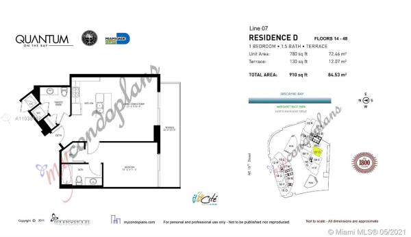Quantum On The Bay, 1900 N Bayshore Dr #2107, Miami, Florida 33132, image 2