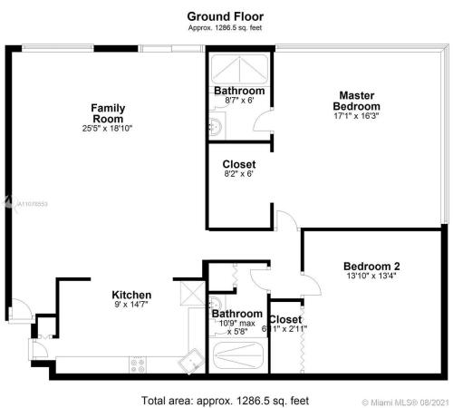 Bayview Towers South, 2100 Sans Souci Blvd #B101, North Miami, Florida 33181, image 2