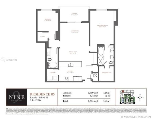 Nine At Mary Brickell Village, 999 SW 1st Ave #3005, Miami, Florida 33130, image 2