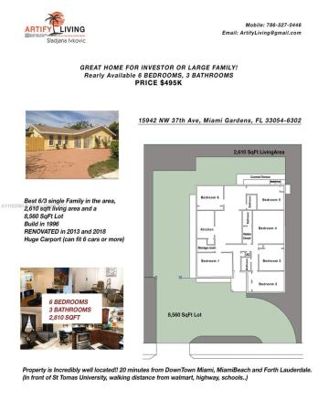 Venetian Gardens, 15942 NW 37th Ave, Miami Gardens, Florida 33054, image 2
