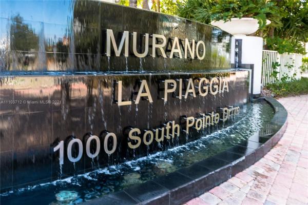Murano At Portofino, 1000 S Pointe Dr #2001, Miami Beach, Florida 33139, image 1