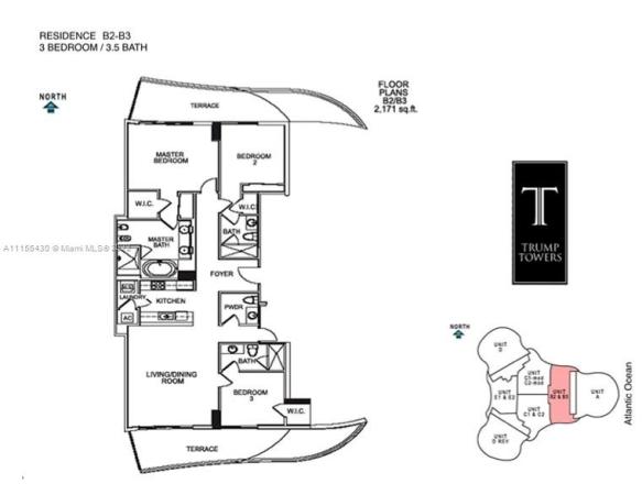 Tdr Tower 3, 15811 Collins Ave #2202, Sunny Isles Beach, Florida 33160, image 1